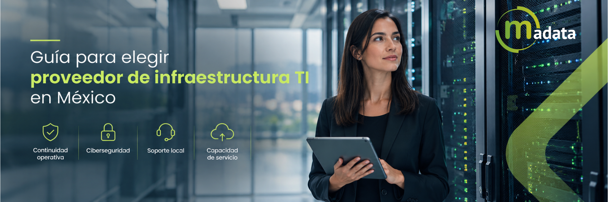 Guía para elegir proveedor de infraestructura TI en México